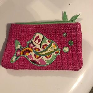 Vera Bradley Change Purse— Fish design